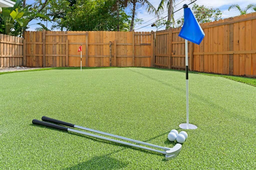 Waterfront-Heated Pool-Mini Golf-Game Room-2Mi Beach Fort Lauderdale Extérieur photo